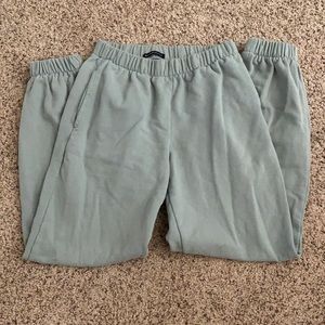 Brandy Melville Sage Rosa Sweatpants